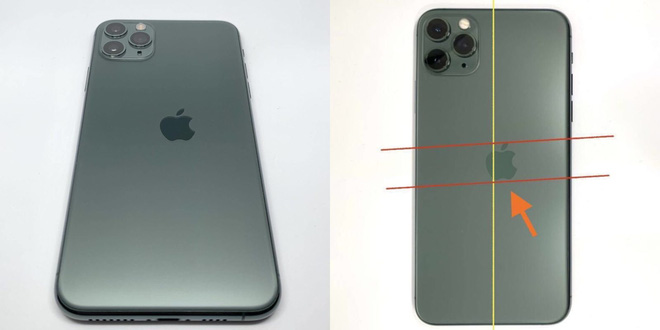 Chiếc iPhone 11 Pro độc nhất vô nhị với logo bị lệch được rao bán với giá 2.700 USD - Ảnh 1.