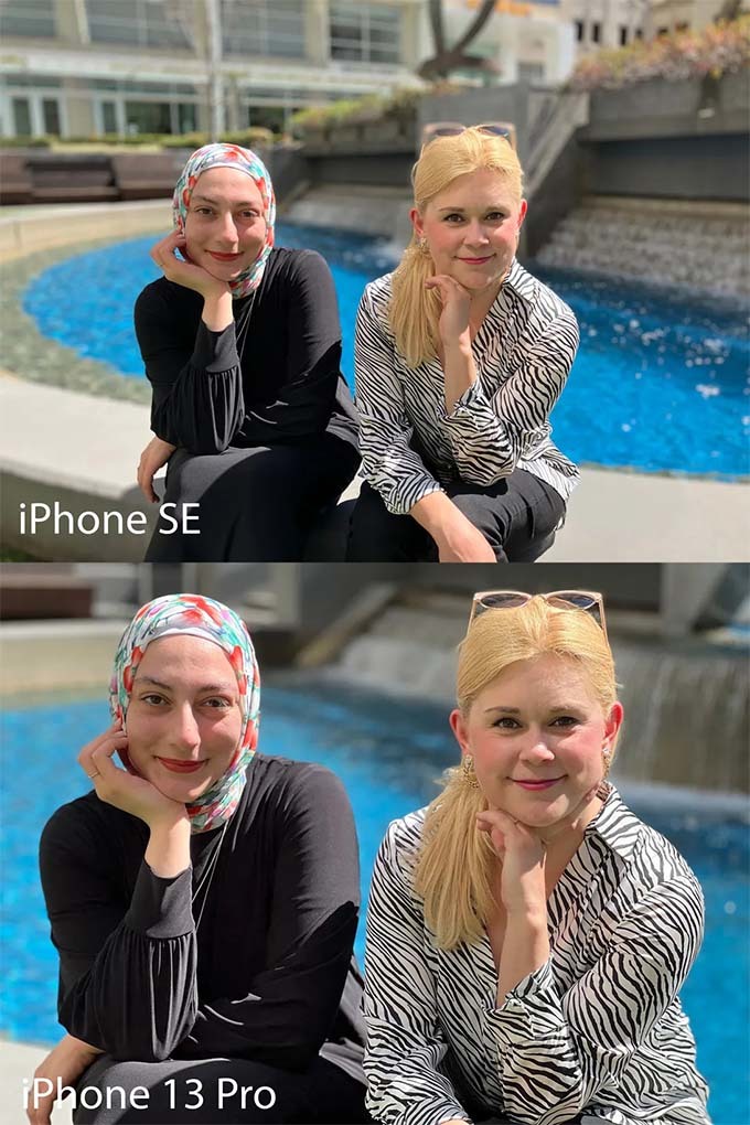 So sánh ảnh chụp bằng iPhone 13 Pro và iPhone SE 3